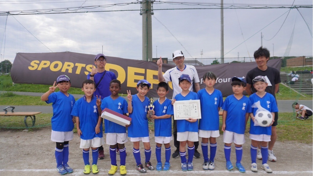 6/7  3年生SPORTS DEPO CUP第28回わんぱくリーグサッカー大会