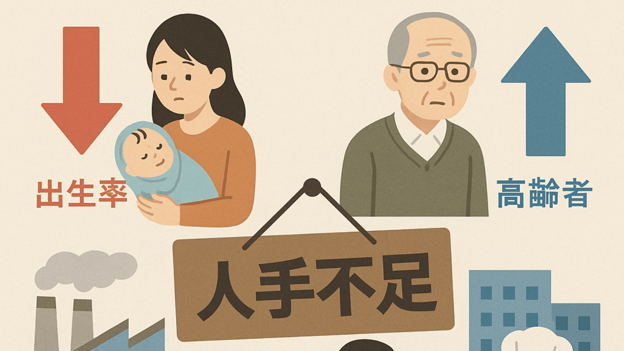 人手不足の原因は？日本企業が直面する課題や採用の現状・対策を解説