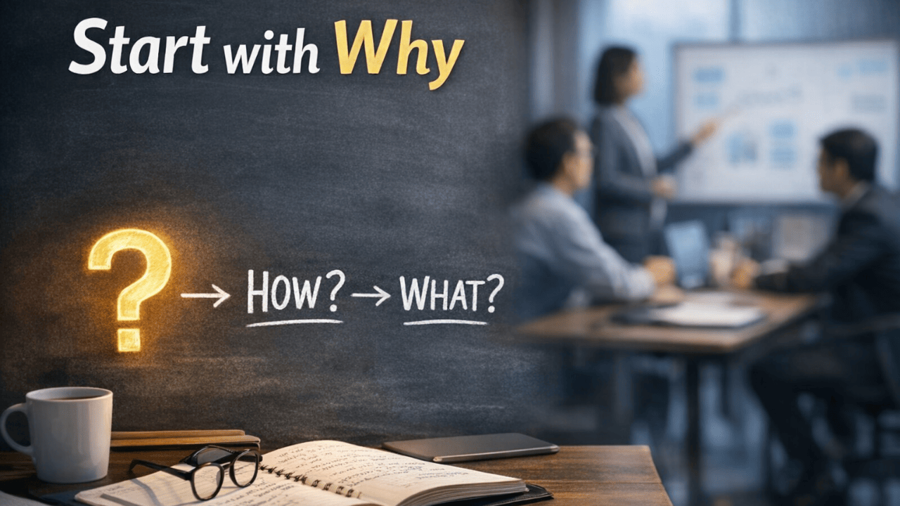 “Start with Why”とは何か？サイモン・シネックに学ぶ、DXプロジェクトの始め方