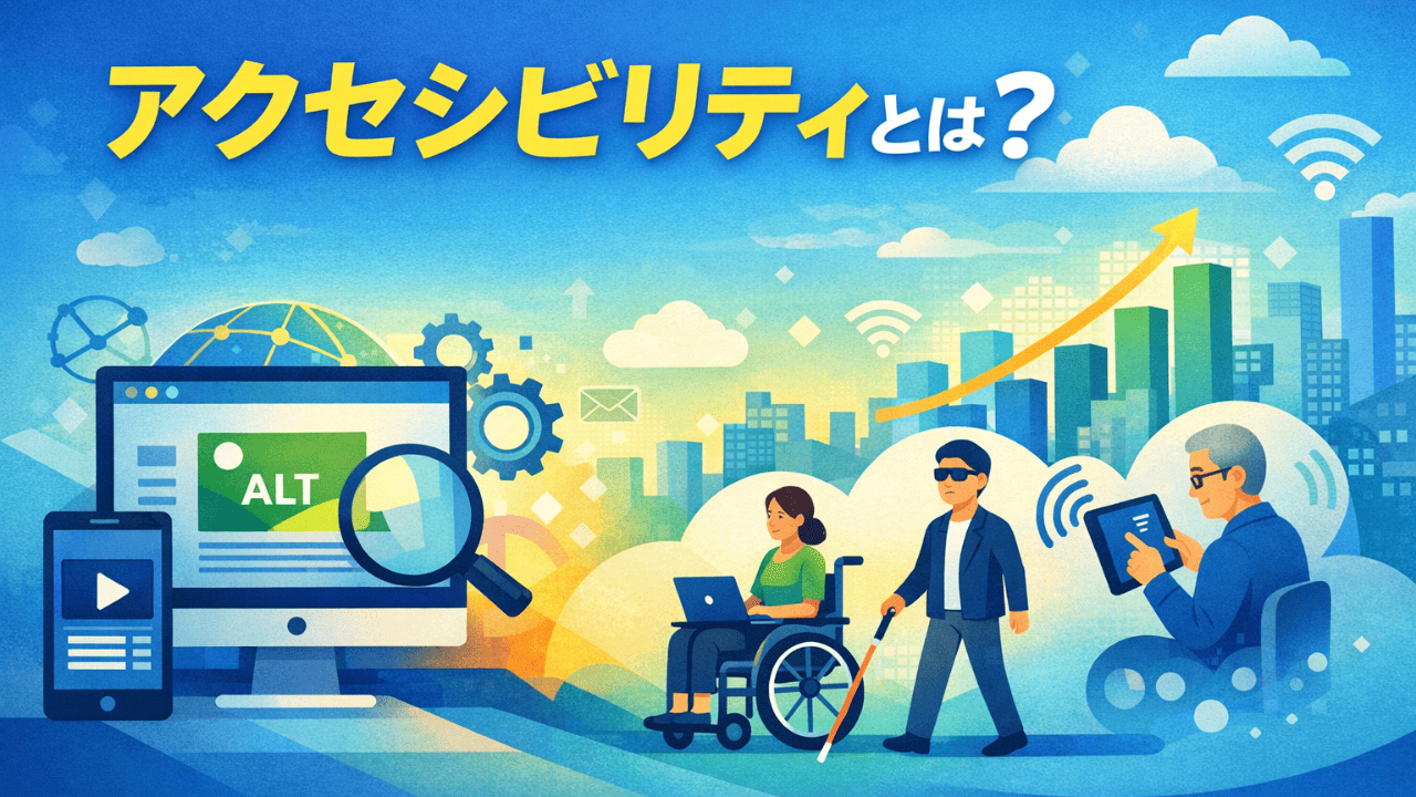 DX推進に欠かせない「アクセシビリティ」とは？――誰もが使えるITを実現するための基本設計