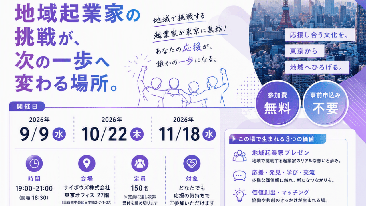 なぜ「3万人突破記念イベント」を開催するのか？ ～お祝いのためだけではない、次の挑戦を生み出すための場～