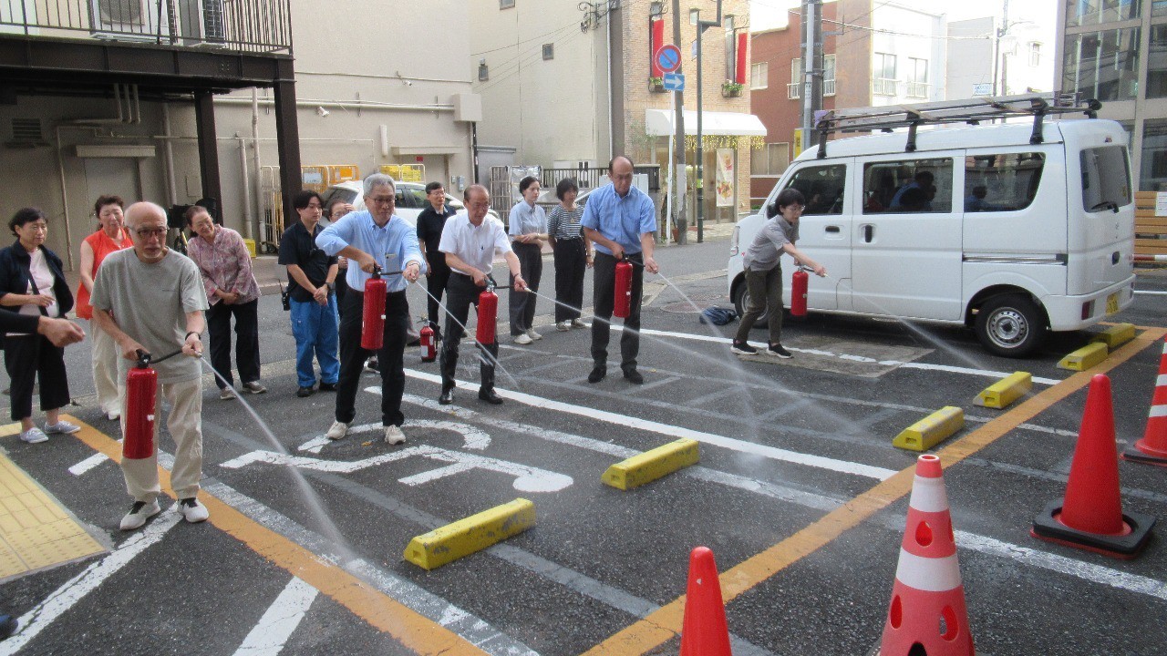防災訓練を実施しました