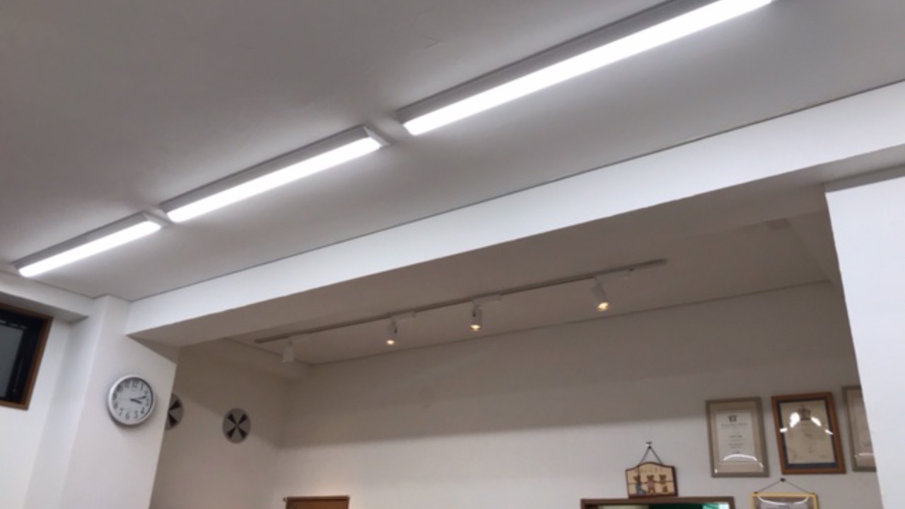 新しい照明になりました！