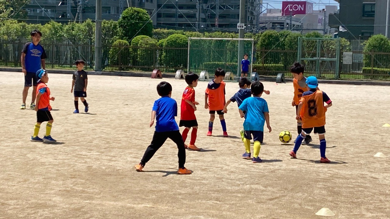 本日の低学年スクール