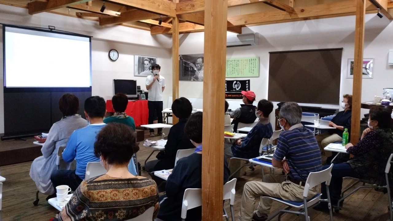 笠間ふれあい大学でお話させて頂きました。