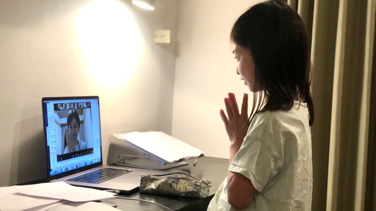 オンラインスクール9月レッスンの様子