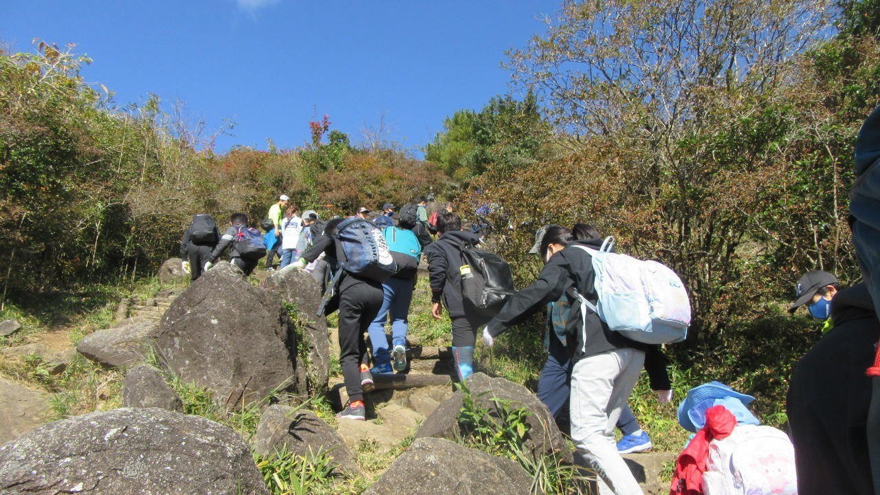 「筑波山登山」