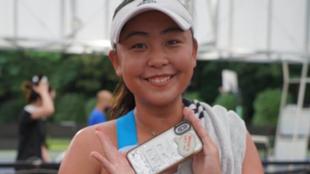 穂積絵莉選手のプレー写真＠ONE IROS