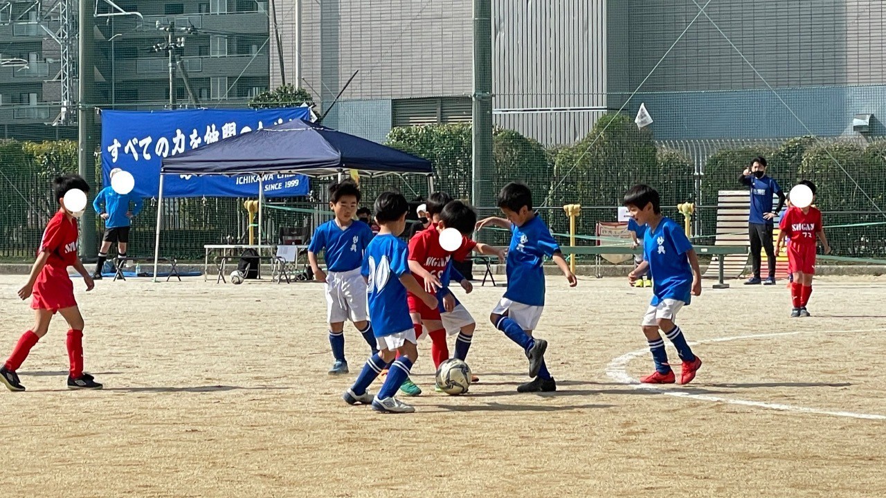 4/9　2年生　わんぱくリーグサッカー大会