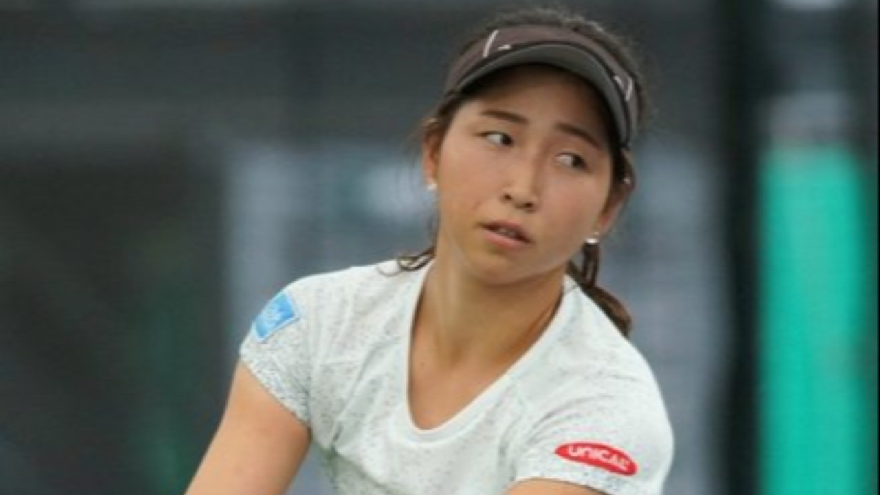 清水綾乃選手のプレー写真＠ONE IROS