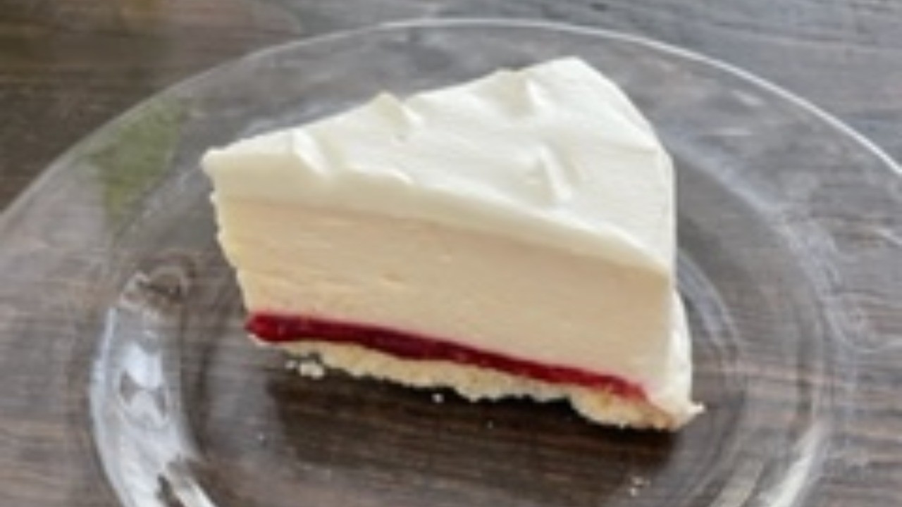 レアチーズケーキのレッスンより