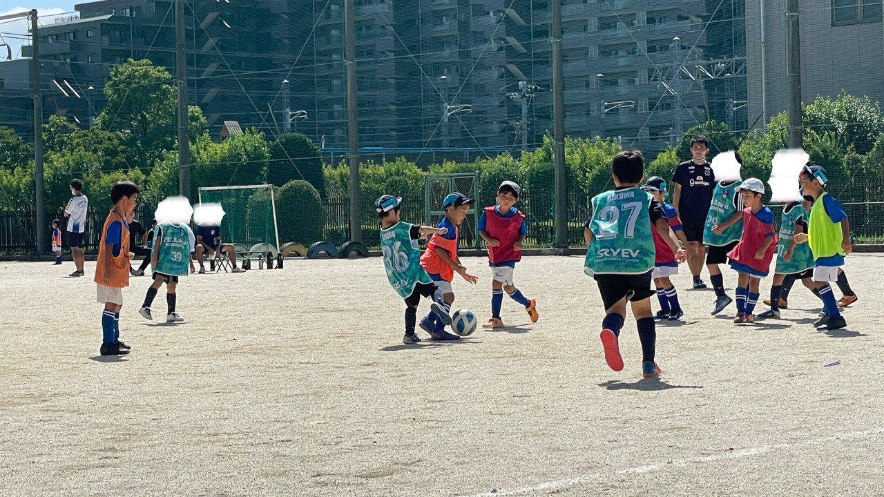 9/25の1・2年生　トレーニングマッチ