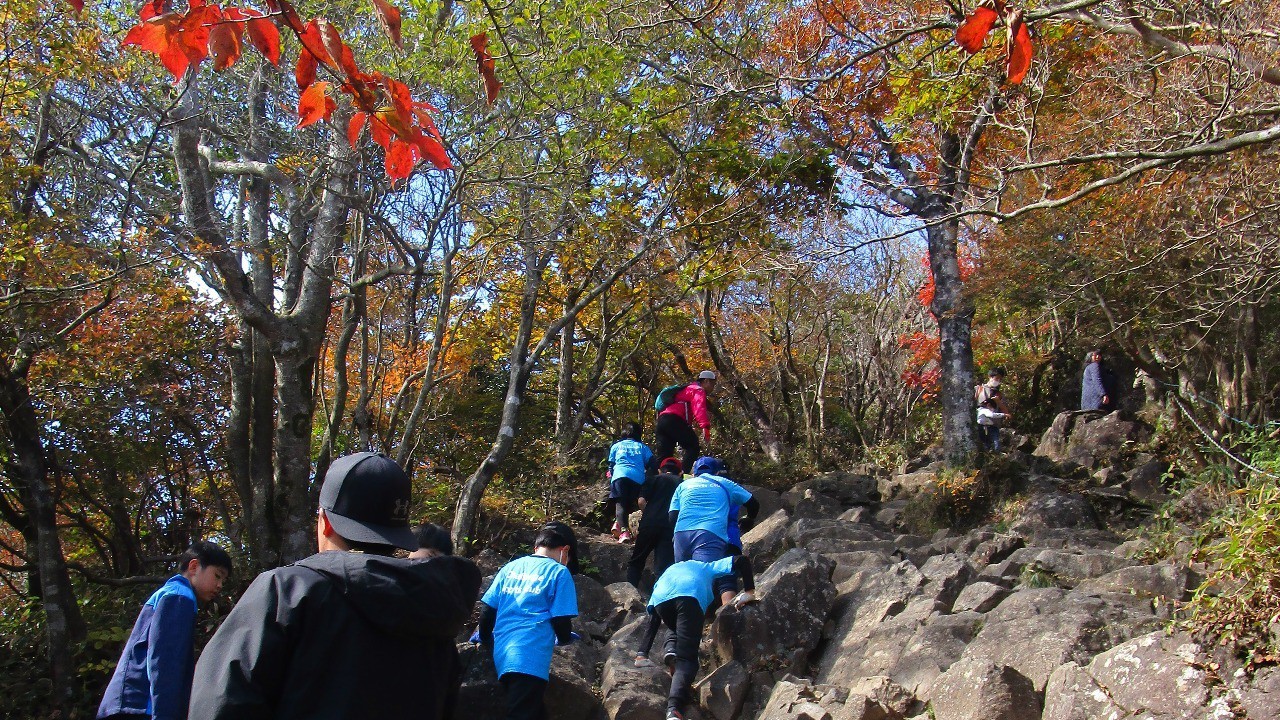 「筑波山登山」
