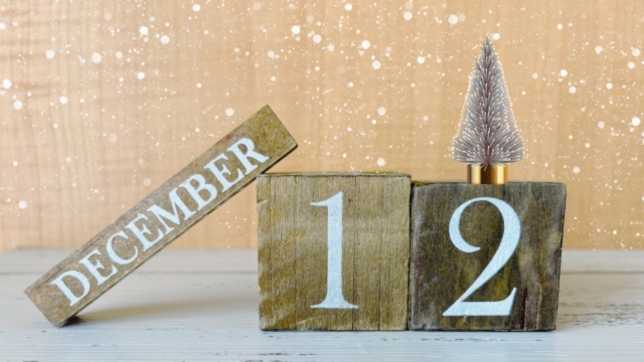 2022年12月のスケジュール