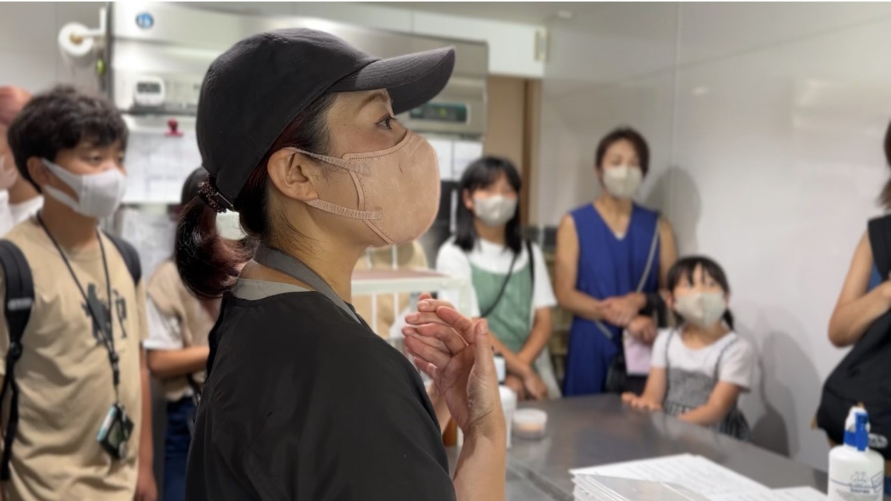 お菓子教室＆食育コミュニティ横浜ミサリングファクトリー「ケーキ屋さん見学会」終了しました