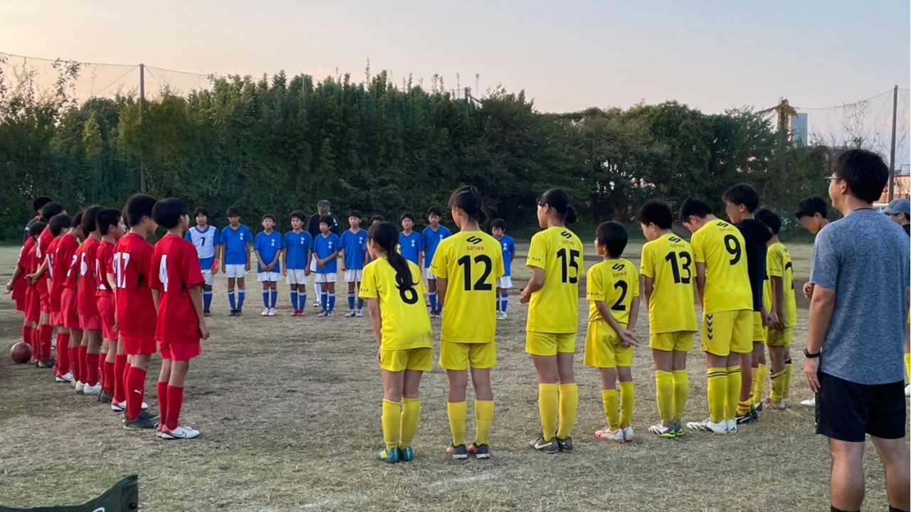 10/28 6年生トレーニングマッチ