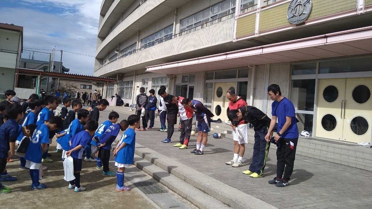 10月29日　ジュニア〜3年生　体験会・親子サッカー大会