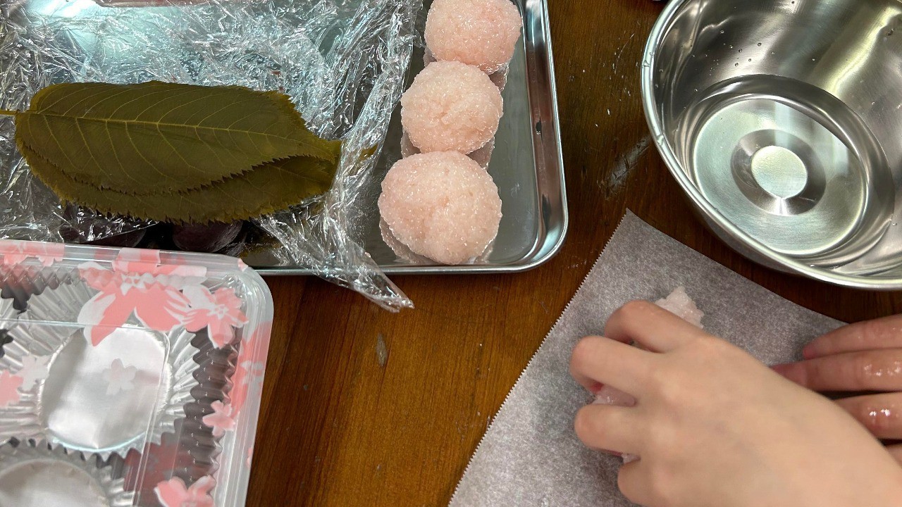 桜道明寺（アルファ化米）レッスンレポ