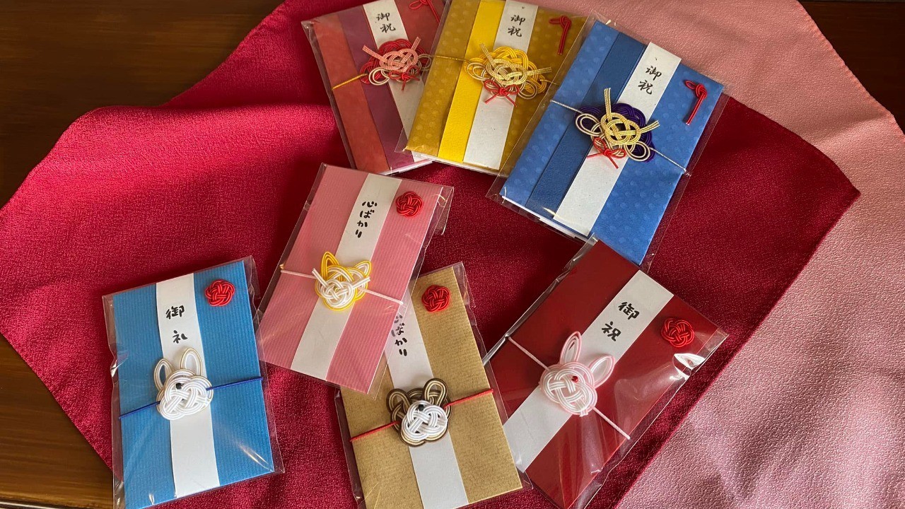 水引「動物のぽち袋」「兜のミニ御祝儀」販売開始