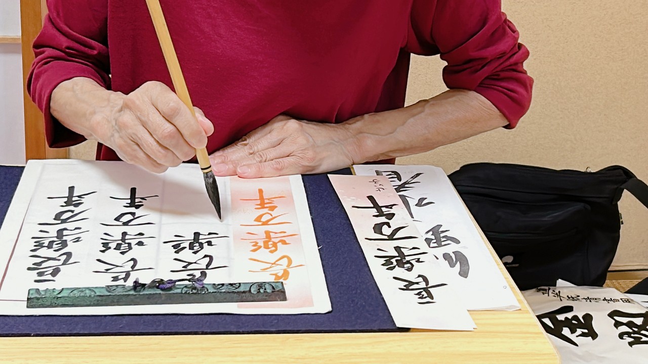 大人の七夕短冊作り🎋