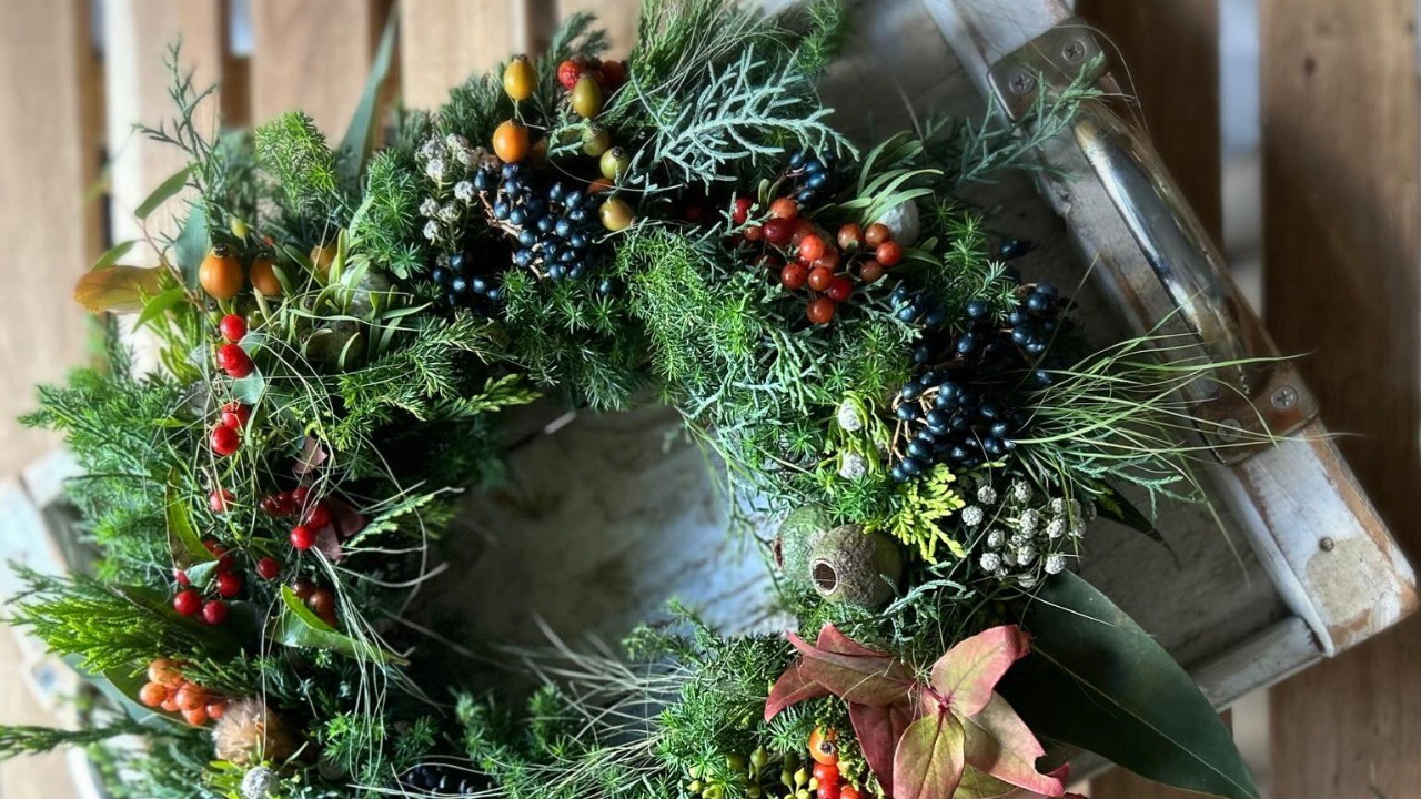 N＊bouquetのナチュラルフラワーでクリスマスの装いに2024