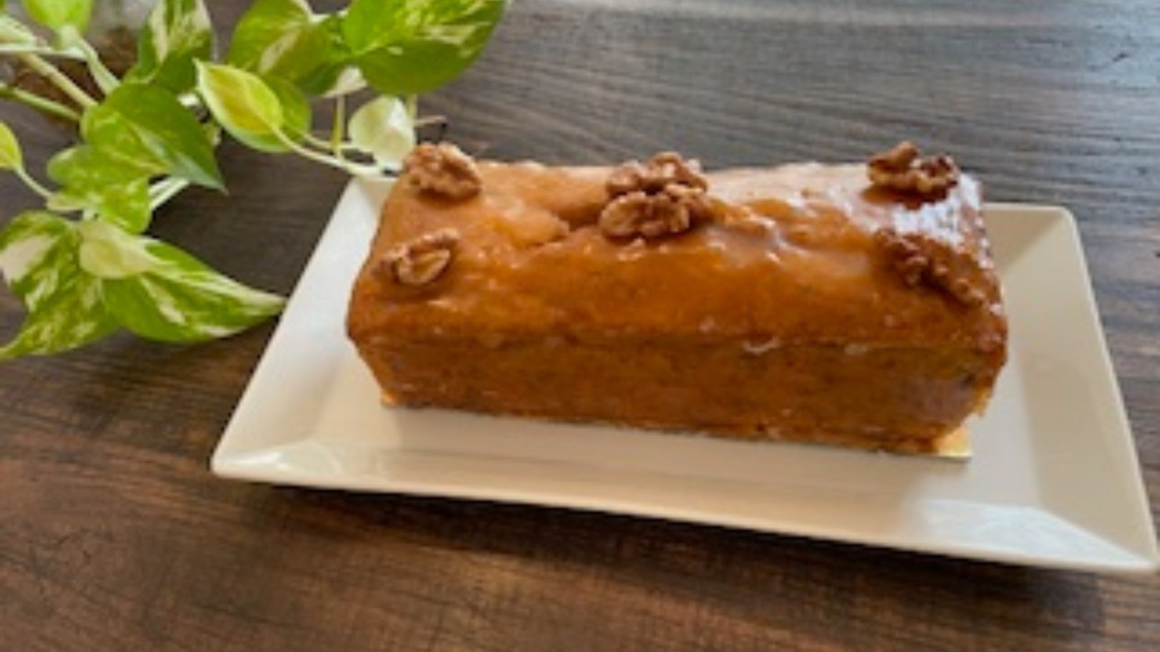 10月のレッスンより（くるみのパウンドケーキ）
