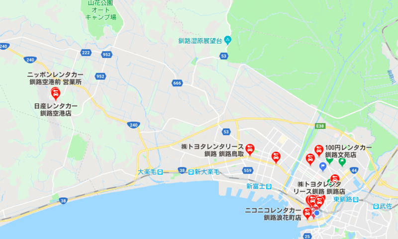 釧路の主な公共交通手段および交通サービスまとめ - 釧路ITクラスター