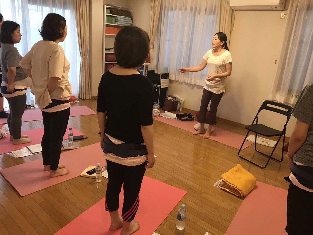 第2回トコちゃん骨盤ケア教室 行いました ヨガシャンティおおもり