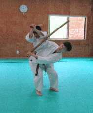 組太刀変化腰投げ